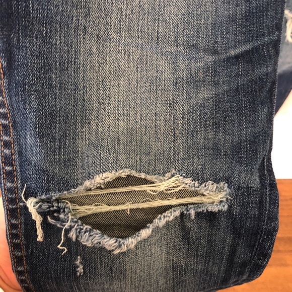 Madewell 9” high rise skinny size 27 distressed - Picture 4 of 6